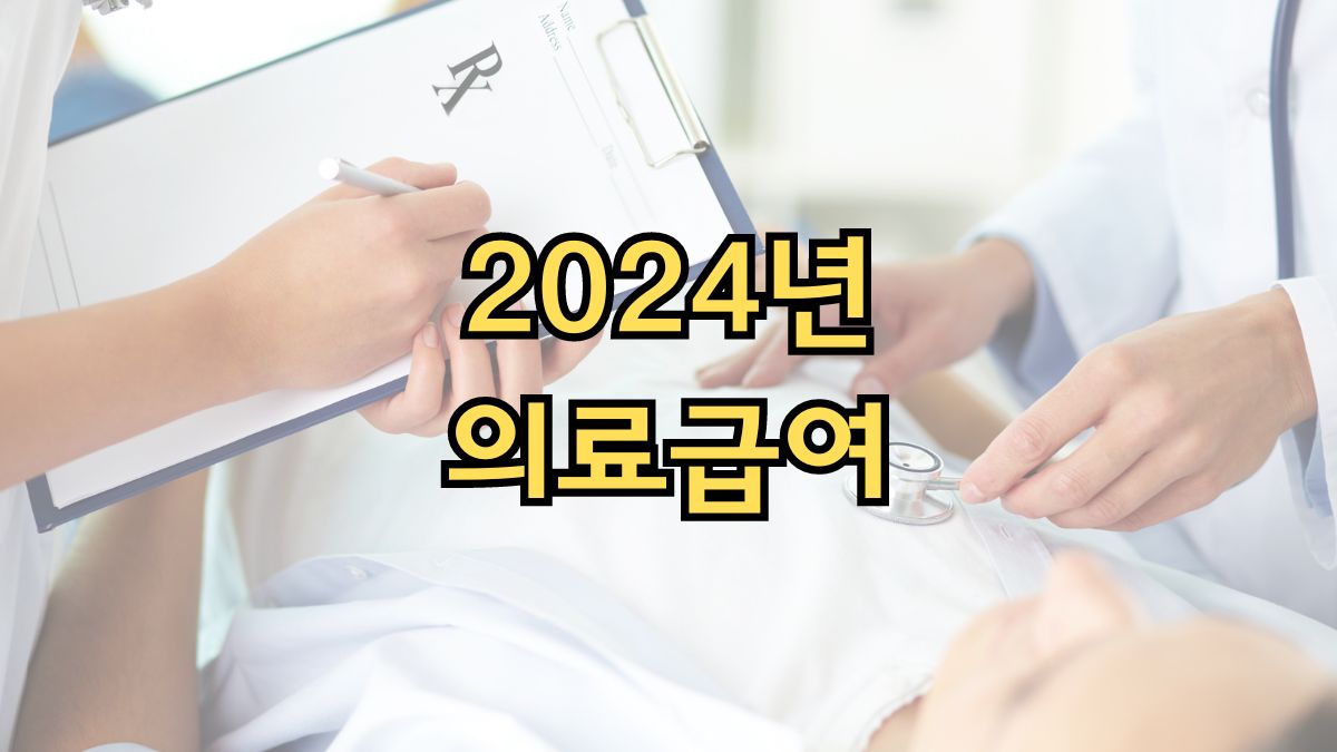 2024년 의료급여